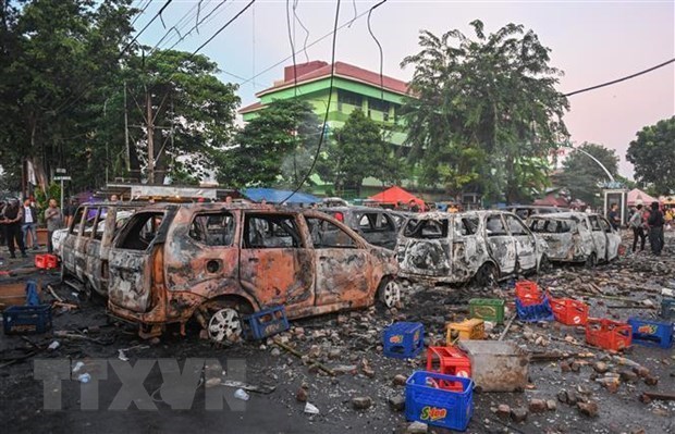 Manifestaciones en Indonesia afectan a los negocios hinh anh 1