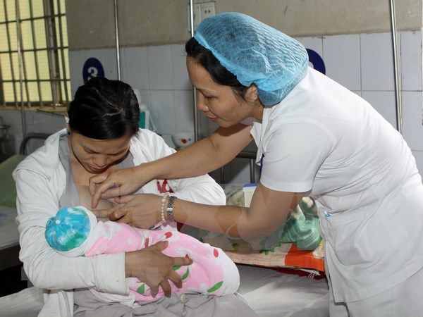 Promueven hospitales vietnamitas la lactancia materna hinh anh 1