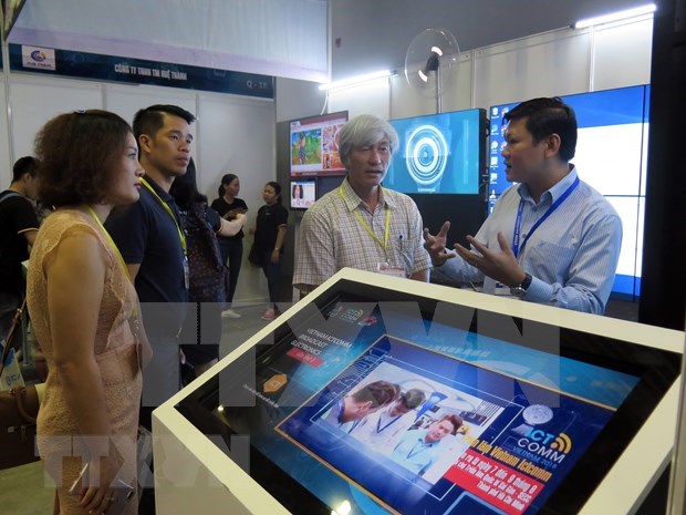 Inauguran en Vietnam exposicion de tecnologias, servicios telegraficos, informacion y comunicaciones hinh anh 1