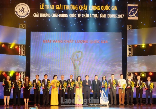 Otorgaran en Vietnam a 75 empresas el Premio Nacional de Calidad hinh anh 1