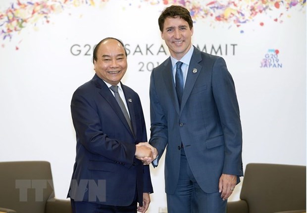 Premier vietnamita se reune con lideres mundiales al margen de Cumbre del G20 hinh anh 1