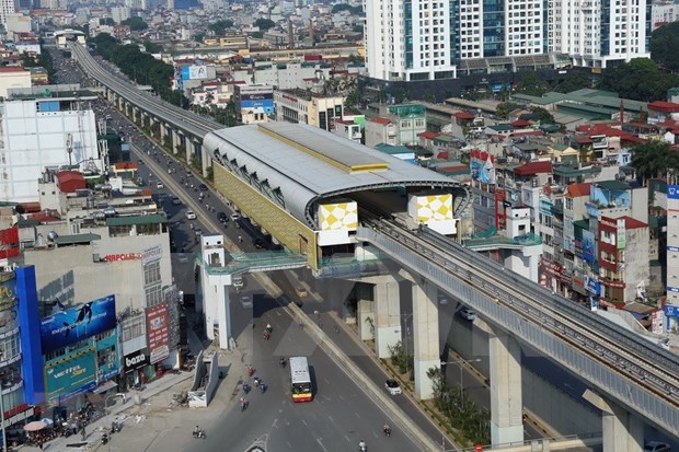 Hanoi busca financiar proyecto de ferrocarril urbano con prestamos preferenciales hinh anh 1