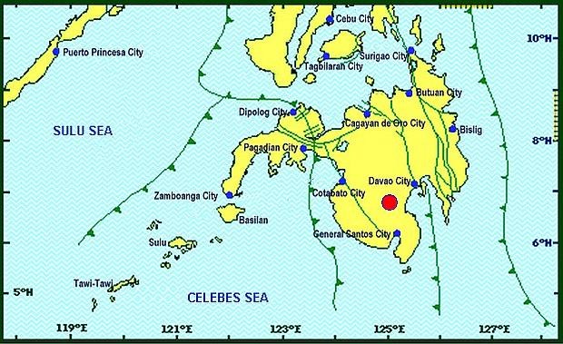 Sacude sismo de magnitud 5,3 a Filipinas hinh anh 1
