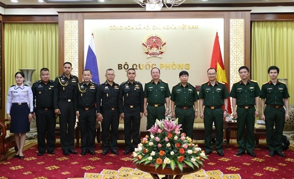Intensifican los ejercitos de Vietnam y Tailandia la cooperacion en estudios estrategicos hinh anh 1