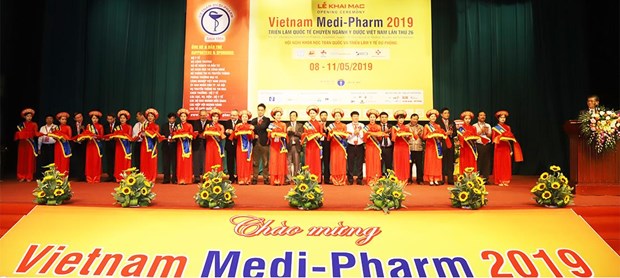 Inauguran Exposicion Internacional de Productos Farmaceuticos en Ciudad Ho Chi Minh hinh anh 1