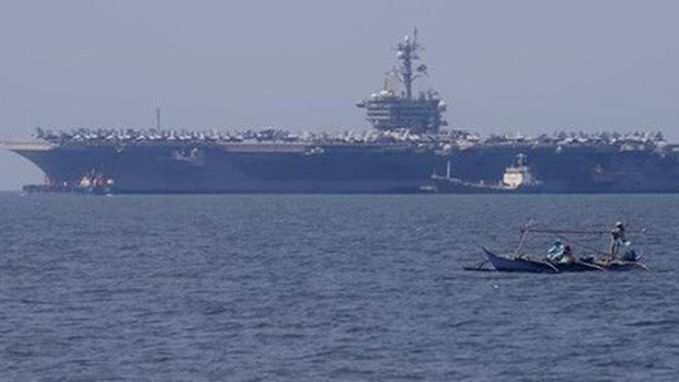 Realizaran paises de la ASEAN y EE.UU. ejercicio naval conjunto hinh anh 1