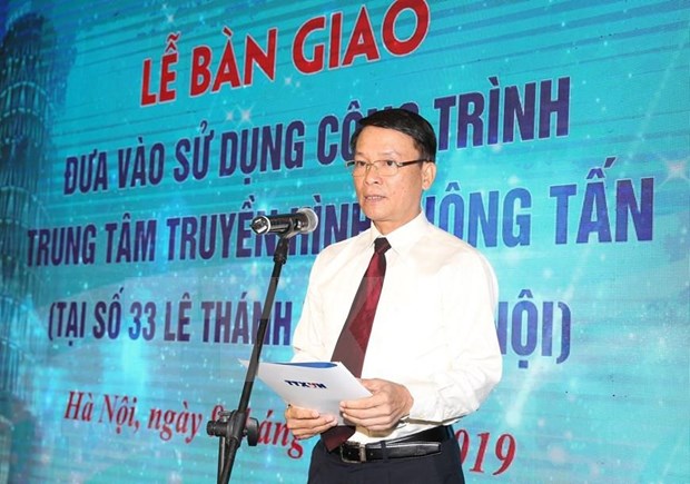 Inauguran Centro Televisivo de Agencia Vietnamita de Noticias hinh anh 2
