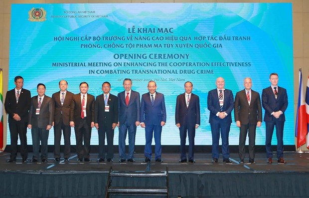Paises sudesteasiaticos se comprometen promover cooperacion internacional en lucha contra narcotrafico hinh anh 1