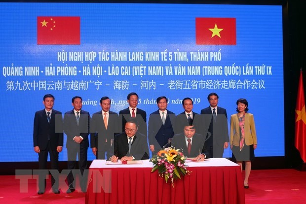 Impulsan cooperacion en corredor economico entre provincias de Vietnam y China hinh anh 1