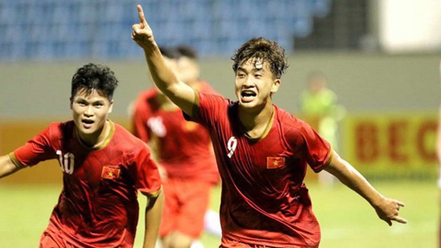 Competiran Vietnam y Japon en final del torneo internacional de futbol Sub21 hinh anh 1