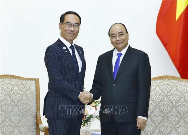 Destaca primer ministro de Vietnam lazos entre su pais y Japon hinh anh 1