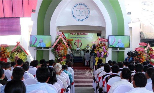 Inauguran en Vietnam VI congreso de la Iglesia Fraternidad Cristiana hinh anh 1