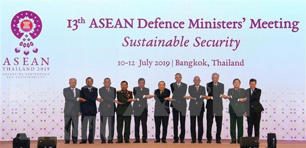 Inauguran Reunion de Ministros de Defensa de ASEAN hinh anh 1