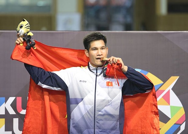 Obtiene Vietnam medallas de oro en Pencak Silat durante Juegos del Sudeste Asiatico hinh anh 1