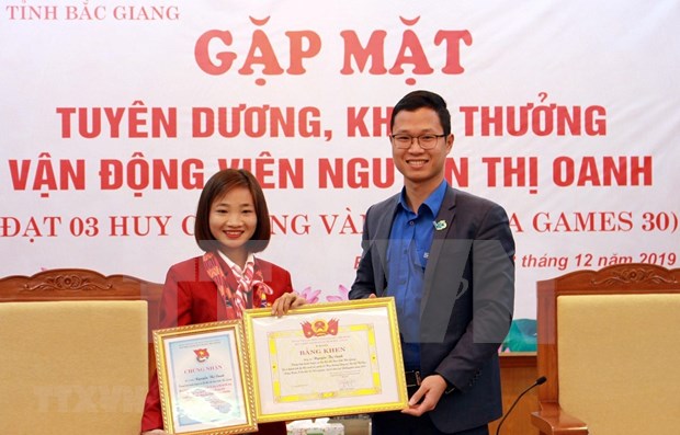 Encabeza atleta votacion de los mejores deportistas de Vietnam en 2019 hinh anh 1