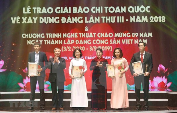 Destacara Vietnam trabajos periodisticos sobre construccion partidista hinh anh 1