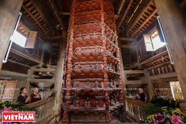 Tesoro del budismo en pagoda Giam hinh anh 1
