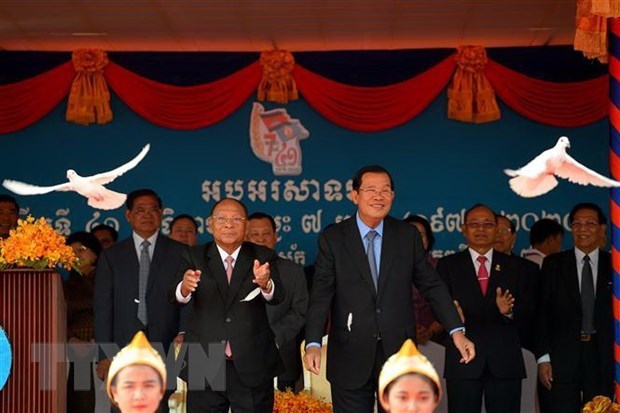 Celebra Comite Central del Partido Popular de Camboya la 42 reunion hinh anh 1