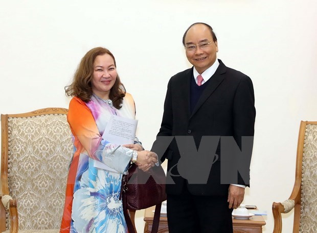 Recibe premier de Vietnam a embajadores de Malasia y Armenia hinh anh 1