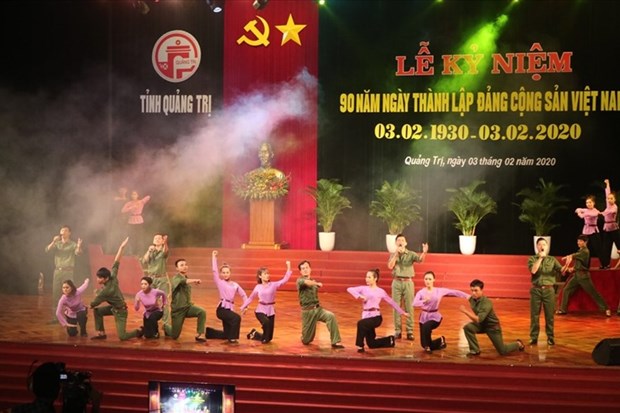 Promueven diversas actividades por aniversario 90 del Partido Comunista de Vietnam hinh anh 1