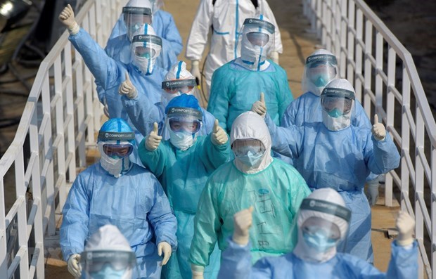 Estados Unidos suministra articulos medicos a Laos para enfrentar coronavirus hinh anh 1