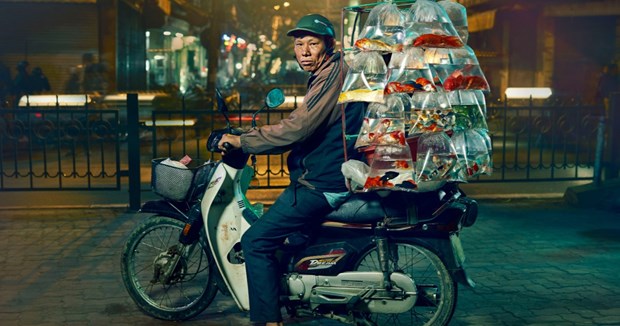 Fotos de motos en Hanoi entre las nominadas al Premio Mundial de Fotografia de Sony 2020 hinh anh 1