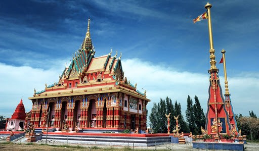 La pagoda Ghositaram, museo de arte en provincia vietnamita de Bac Lieu hinh anh 1