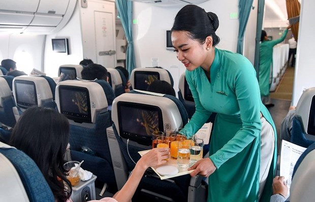 Vietnam Airlines restablece servicios en sus vuelos tras suspension temporal por el COVID-19 hinh anh 1