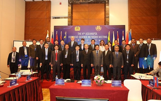 Organizan en Hanoi conferencia de la red de ciencia criminal de Policia de ASEAN hinh anh 1