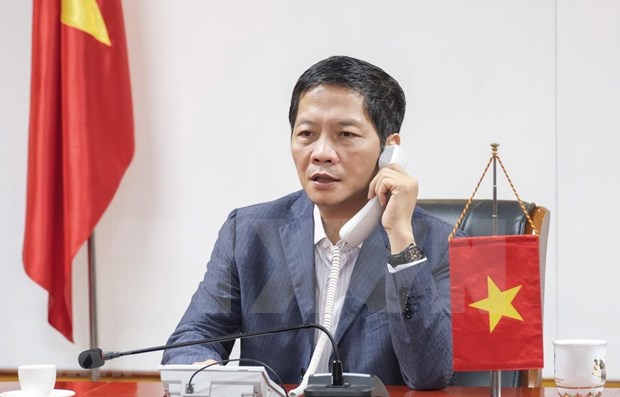 Funcionarios de Vietnam y Japon estudian medidas de respaldo a empresas hinh anh 1