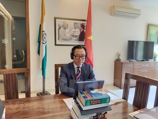 Vietnam y la India estudian cooperacion comercial en etapa postpandemica hinh anh 1