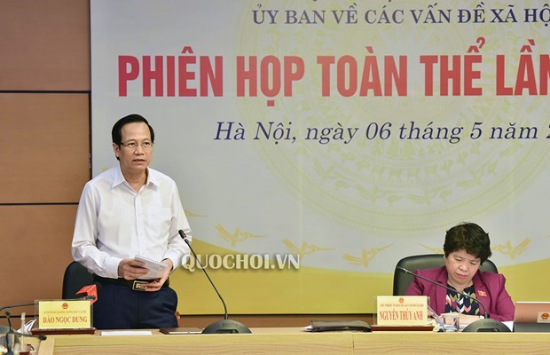 Efectuan reunion 17 de Comision de Asuntos Sociales del Parlamento vietnamita hinh anh 1