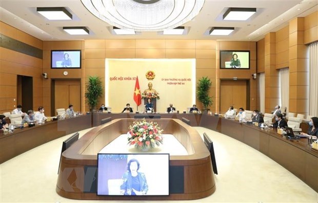 Iniciara Comite Permanente del Parlamento de Vietnam su reunion 45 hinh anh 1