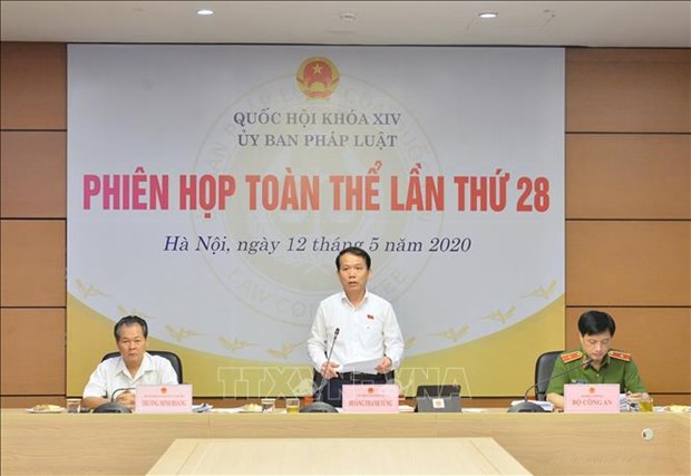 Efectuan reunion 28 de la Comision de Asuntos Legales del Parlamento vietnamita hinh anh 1