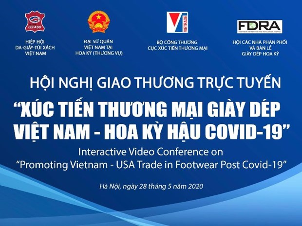 Vietnam y Estados Unidos efectuaran teleconferencia sobre comercio de calzado hinh anh 1