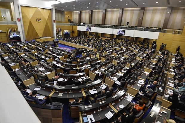 Malasia inaugura primera sesion parlamentaria tras asuncion del nuevo gobierno hinh anh 1