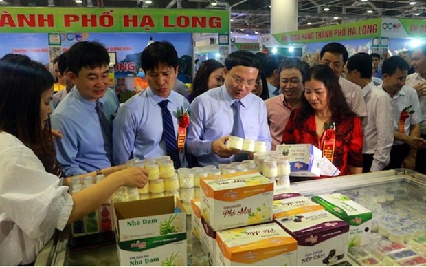 Feria en provincia vietnamita promueve el consumo de productos domesticos hinh anh 1
