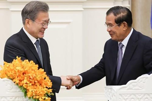 Corea del Sur y Camboya impulsan la firma de tratado de libre comercio hinh anh 1
