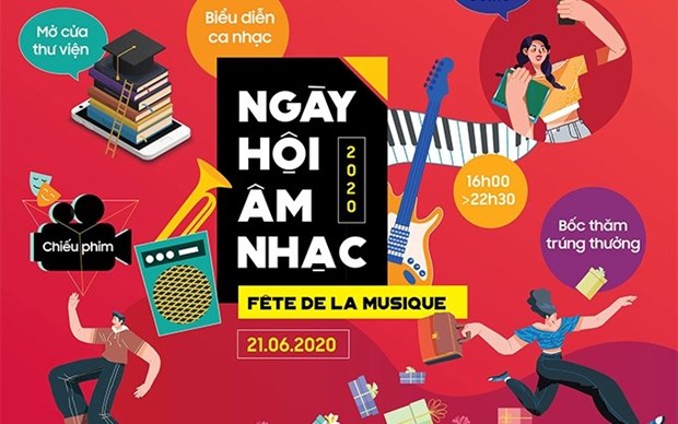 Celebraran festival de musica francesa en Vietnam hinh anh 1