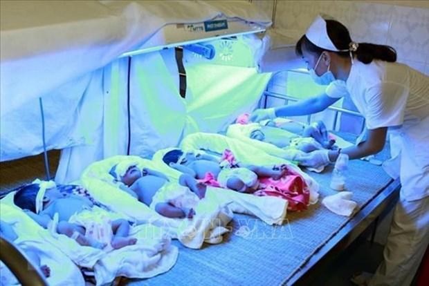 Mas de 20 provincias vietnamitas registran baja tasa de fertilidad hinh anh 1