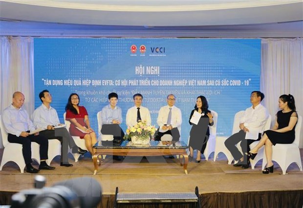 EVFTA crea oportunidades para empresas vietnamitas en periodo post-COVID-19 hinh anh 1
