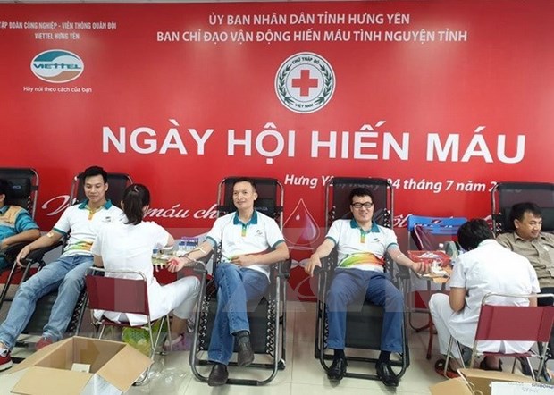 Programa humanitario “Recorrido Rojo” recolecta 10 mil unidades de sangre en Vietnam hinh anh 1