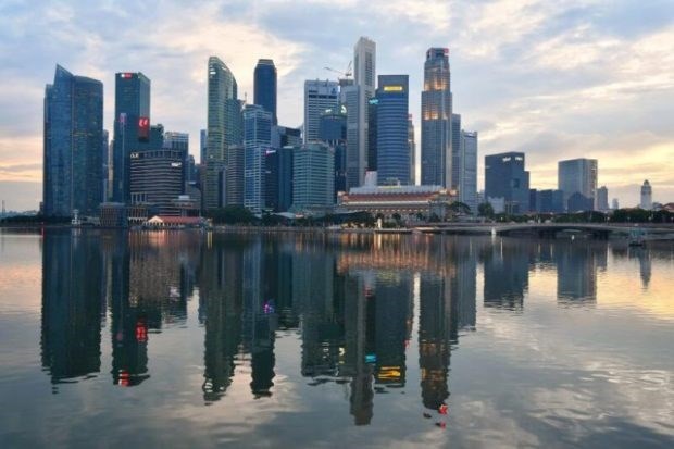 Economia de Singapur cae en recesion tecnica hinh anh 1