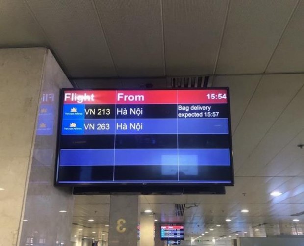 Vietnam Airlines implementa sistema de pantalla de informacion de equipajes hinh anh 1