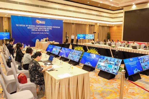 Ministerio de Comercio de Tailandia impulsara la firma de RCEP hinh anh 1