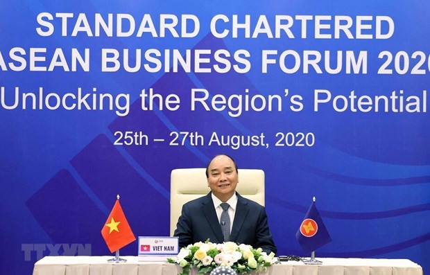 Premier vietnamita destaca enfoque sobre potencialidades de ASEAN hinh anh 1