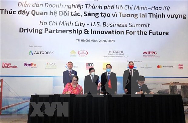 Ciudad Ho Chi Minh y Estados Unidos cooperan en desarrollo de ciudad inteligente hinh anh 1