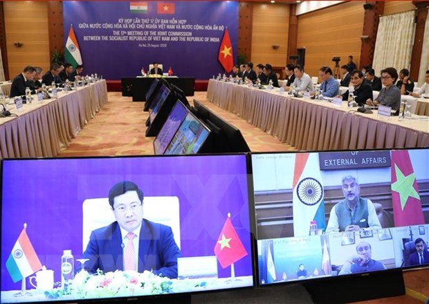 Medio internacional aprecia desarrollo de nexos India- Vietnam hinh anh 1