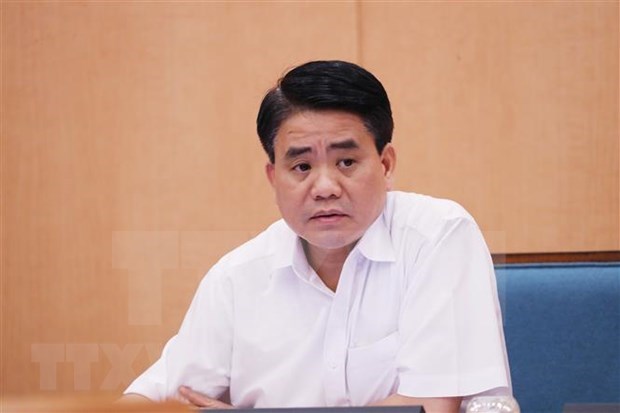 Suspenden a Nguyen Duc Chung de condicion de miembro del Consejo Popular de Hanoi hinh anh 1