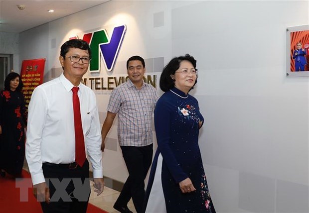Television de Vietnam celebra 50 aniversario de su primera transmision hinh anh 1